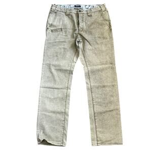 Trukfit Jeans Size 36 Beige Brown Pants Lil Wayne 2000's Y2K Button Fly